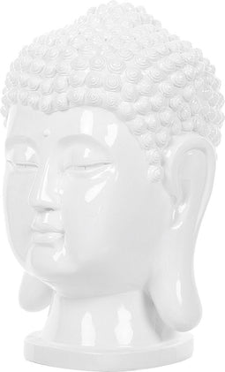 Beliani BUDDHA - Decofiguur - Wit - Kunststof