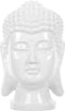 Beliani BUDDHA - Decofiguur - Wit - Kunststof
