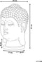 Beliani BUDDHA - Decofiguur - Wit - Kunststof