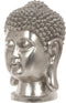 Beliani BUDDHA - Decofiguur - Zilver - Kunststof