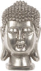 Beliani BUDDHA - Decofiguur - Zilver - Kunststof