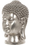 Beliani BUDDHA - Decofiguur - Zilver - Kunststof