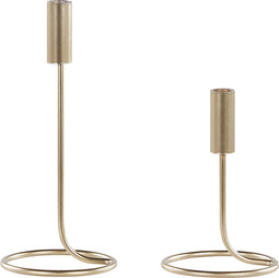 Beliani BUNYU - Kandelaar - Goud - IJzer