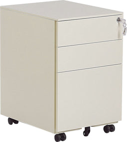 Beliani CAMI - Kantoorkast - Beige - Staal