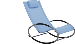 Beliani CAMPO - Strandstoel - Blauw - Kunststof