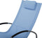 Beliani CAMPO - Strandstoel - Blauw - Kunststof