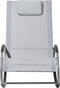 Beliani CAMPO - Strandstoel - Grijs - Kunststof
