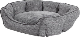 Beliani CANDIR - Dierenbed - Grijs - Linnen