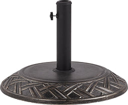 Beliani CAPACI - Accessoires voor parasols - Bruin - Beton