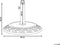 Beliani CAPACI - Accessoires voor parasols - Bruin - Beton