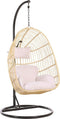 Beliani CASOLI - Hangstoel - Natuurlijk - PE rotan