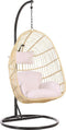 Beliani CASOLI - Hangstoel - Natuurlijk - PE rotan