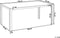 Beliani CATANIA - Tuintafel - Zwart - Aluminium