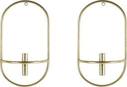 Beliani CAVIANA - Kandelaar - Goud - Metaal