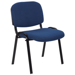 Beliani CENTRALIA - Set van 4 stoelen - Blauw - Polyester
