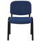 Beliani CENTRALIA - Set van 4 stoelen - Blauw - Polyester