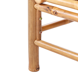 Beliani CERRETO - Salontafel - Lichthout - Bamboe