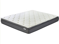 Beliani CHARM - Traagschuimmatras - Wit - Kunststof