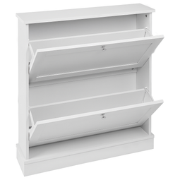 Beliani CHELAN - Schoenenkast - Wit - Spaanplaat