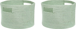 Beliani CHINIOT - Mand set van 2 - Groen - Katoen