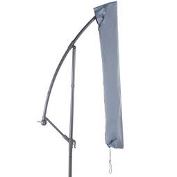 Beliani CHUVA - Beschermhoes voor parasol RAVENNA, ASTI II - Grijs - PVC