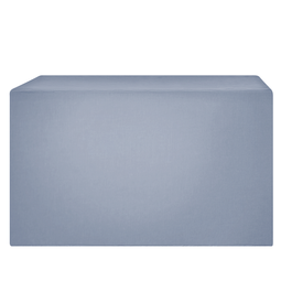 Beliani CHUVA - Beschermhoes wicker lounge XXL - Blauw - Polyester