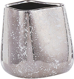Beliani CIRTA - Decoratieve vaas - Zilver - Steengoed