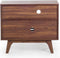 Beliani CLEVELAND - Sideboard - Donkere houtkleur - MDF