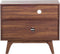 Beliani CLEVELAND - Sideboard - Donkere houtkleur - MDF