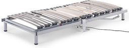 Beliani COMFORT - Elektrische lattenbodem - Zilver - Staal