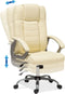 Beliani COMFORT - Massagestoel - Beige - Kunstleer