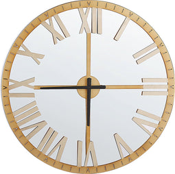 Beliani COMPORTA - Wandklok - Goud - IJzer