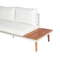 Beliani CORATO - Loungeset voor 5 - Wit - Acaciahout