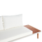 Beliani CORATO - Loungeset voor 5 - Wit - Acaciahout