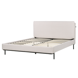 Beliani CORIO - Tweepersoonsbed - Crème - 160 x 200 cm - Polyester