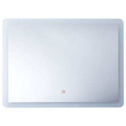 Beliani CORROY - LED-spiegel - Zilver - Glas