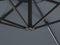 Beliani CORVAL - Led Parasol - Grijs - Kunststof