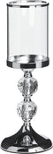 Beliani COTUI - Kandelaar - Zilver - Glas