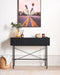 Beliani COVENTRY - Sidetable - Zwart - MDF