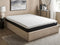 Beliani COZY - Schuimmatras - Zwart/Wit - 160 x 200 cm - Latex