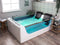 Beliani CURACAO - Whirlpool - Wit - Acryl