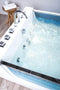 Beliani CURACAO - Whirlpool - Wit - Acryl