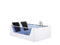 Beliani CURACAO - Whirlpool - Wit - Acryl