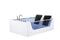 Beliani CURACAO - Whirlpool - Wit - Acryl