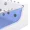 Beliani CURACAO - Whirlpool - Wit - Acryl