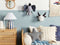 Beliani GEOFFREY - Wanddecoratie - Wit - Vilt