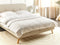Beliani SURMI - Bedsprei - Wit - 150 x 200 cm - Polyester