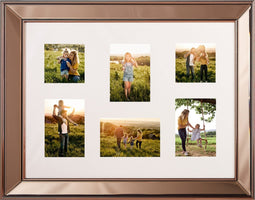 Beliani DABOLA - Fotolijst - Koper - Glas