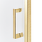 Beliani DARLI - Douchecabine - Goud - 70 x 70 x 185 cm - Veiligheidsglas