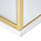 Beliani DARLI - Douchecabine - Goud - 80 x 80 x 185 cm - Veiligheidsglas
